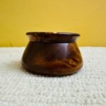 Handmade Wooden Smoking Bowl – Rustic Burl Wood cedar Decor, Artisan Smoke Accessories- Natural decor
