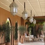 handmade moroccan glass chandelier