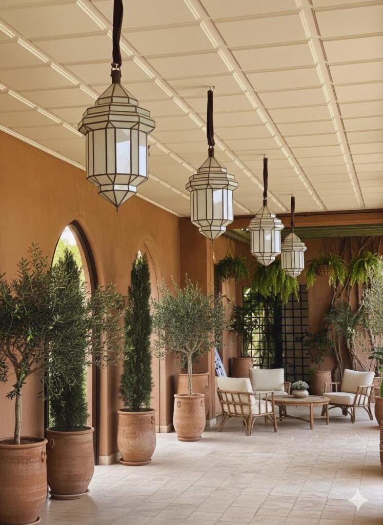 handmade moroccan glass chandelier